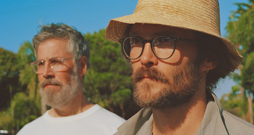 garrett leight clune eyeglasses and sunglasses