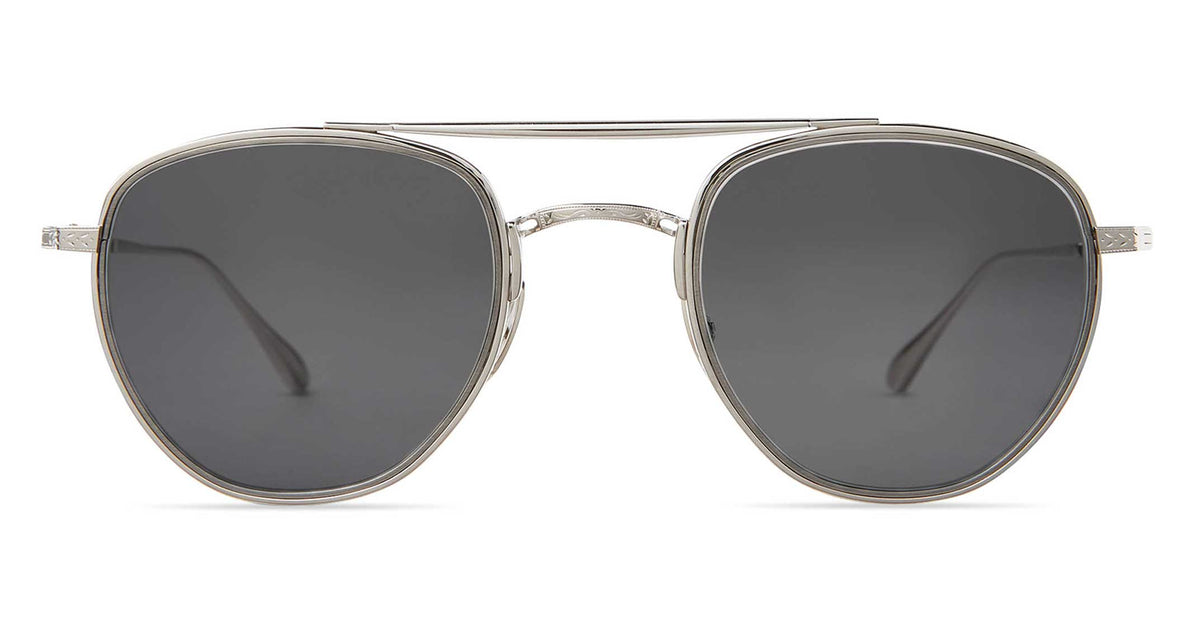 Garrett Leight Roku Custom Sunglasses NWT Garrett Leight Mr. Leight Navigator S ML4034 PW-PLT-CW/CER  main image 3