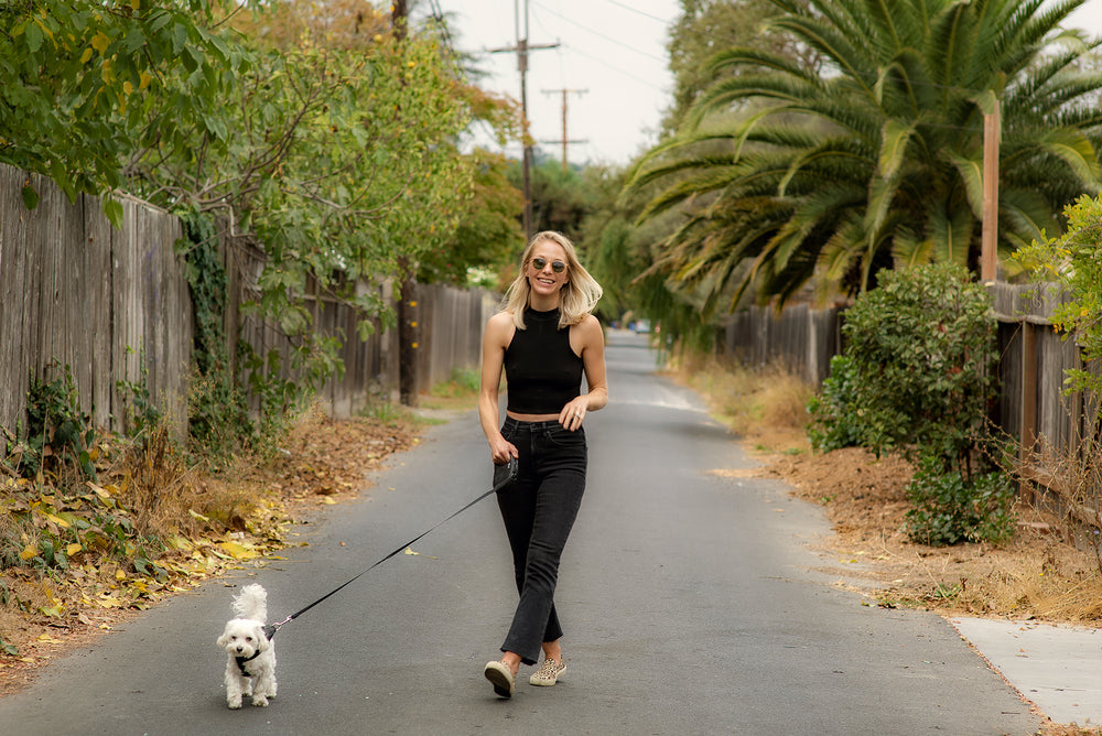 Brooke Rewa of Goodmylk Co. wearing Garrett Leight California Optical Hampton Sunglasses