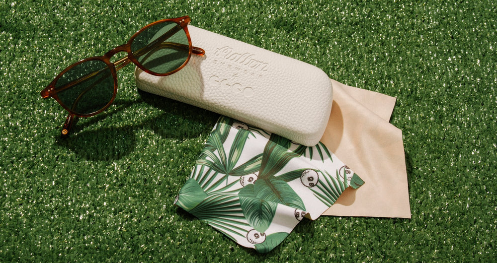 garrett leight x malbon golf accessories