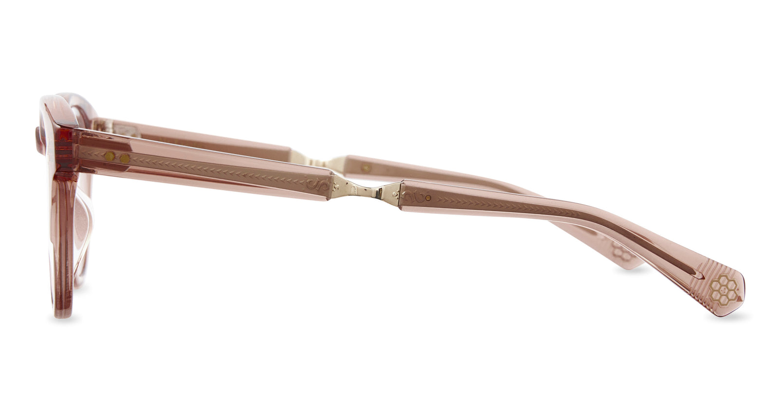 Hibiscus Crystal-White Gold