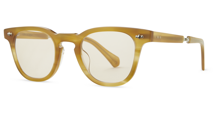 Honey Tortoise-12K White Gold-Demo Beige