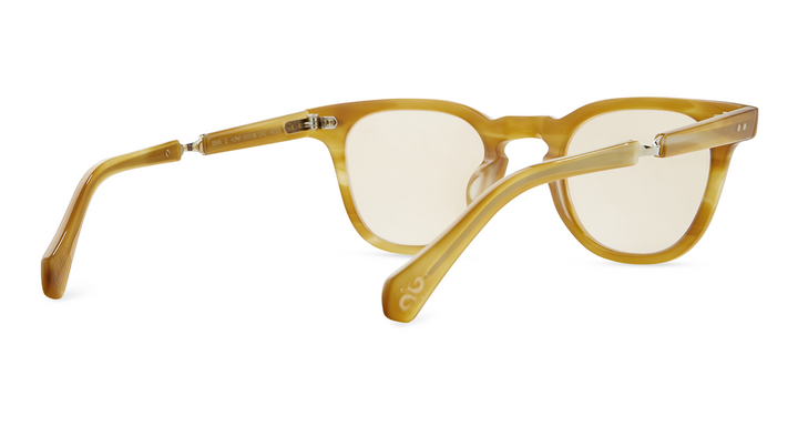 Honey Tortoise-12K White Gold-Demo Beige