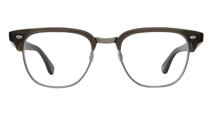 Black Glass-Brushed Silver