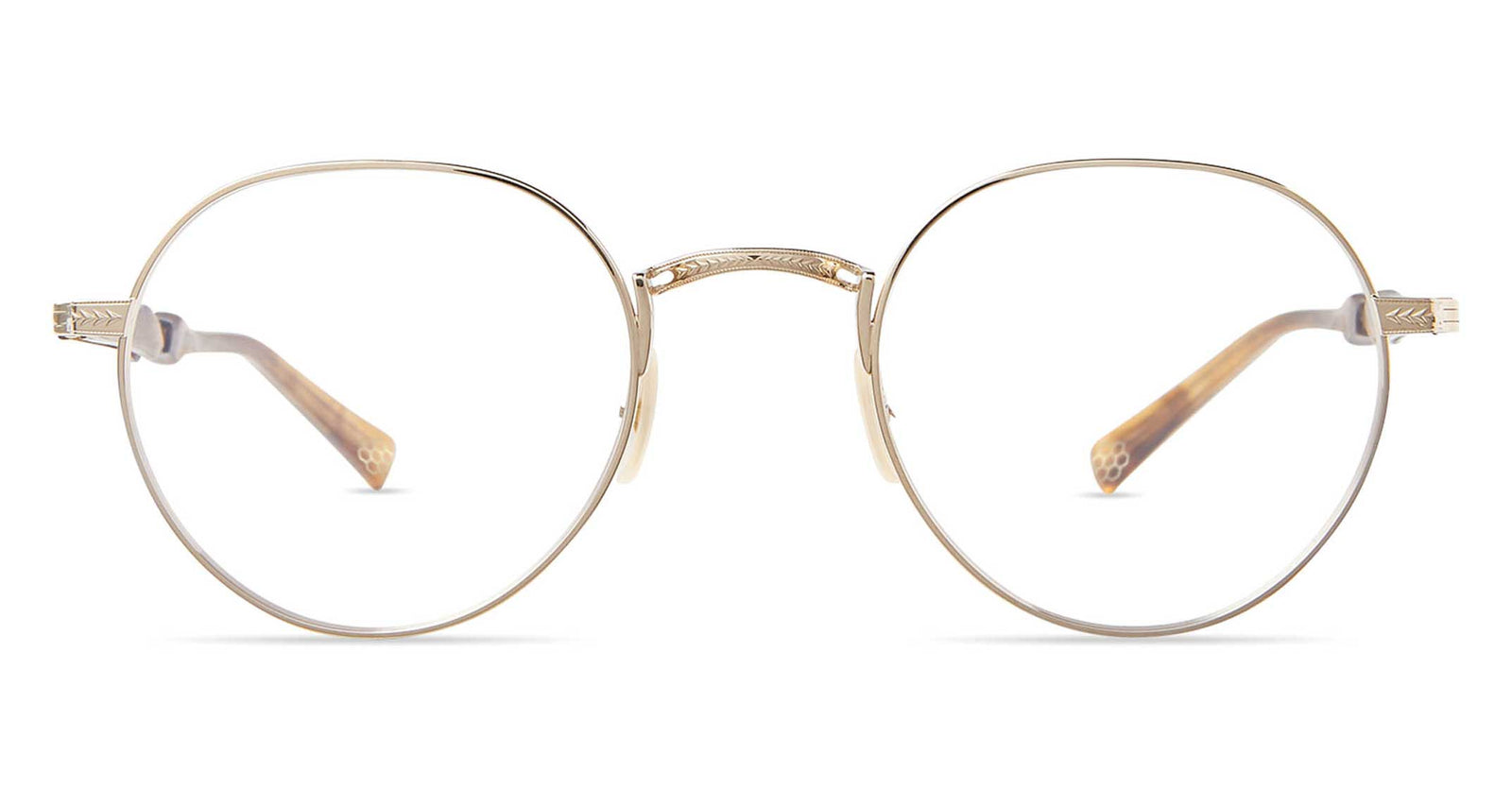 12K White Gold-Marbled Rye