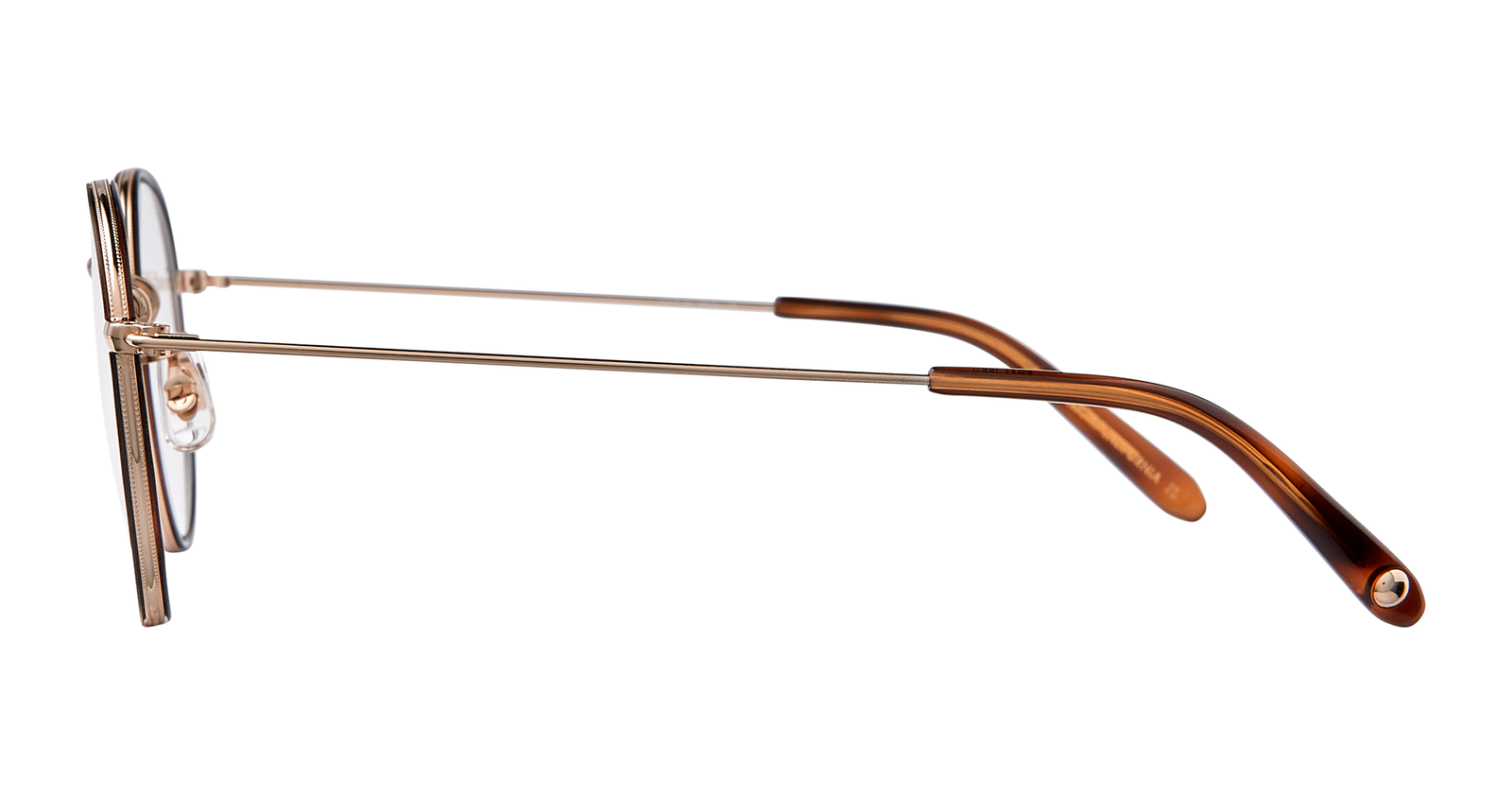 Spotted Brown Shell-Gold