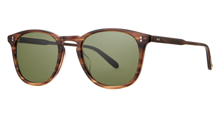 Matte Brandy Tortoise/Semi-Flat Pure Green