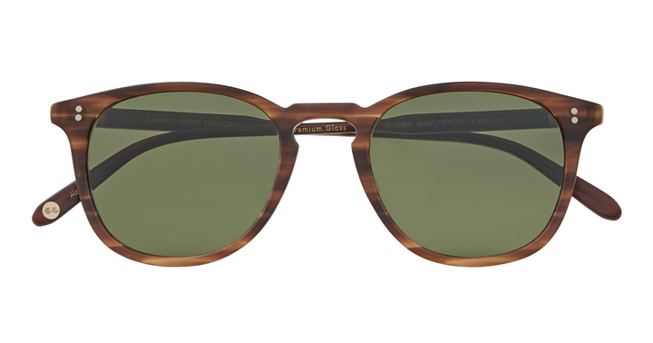 Matte Brandy Tortoise/Semi-Flat Pure Green