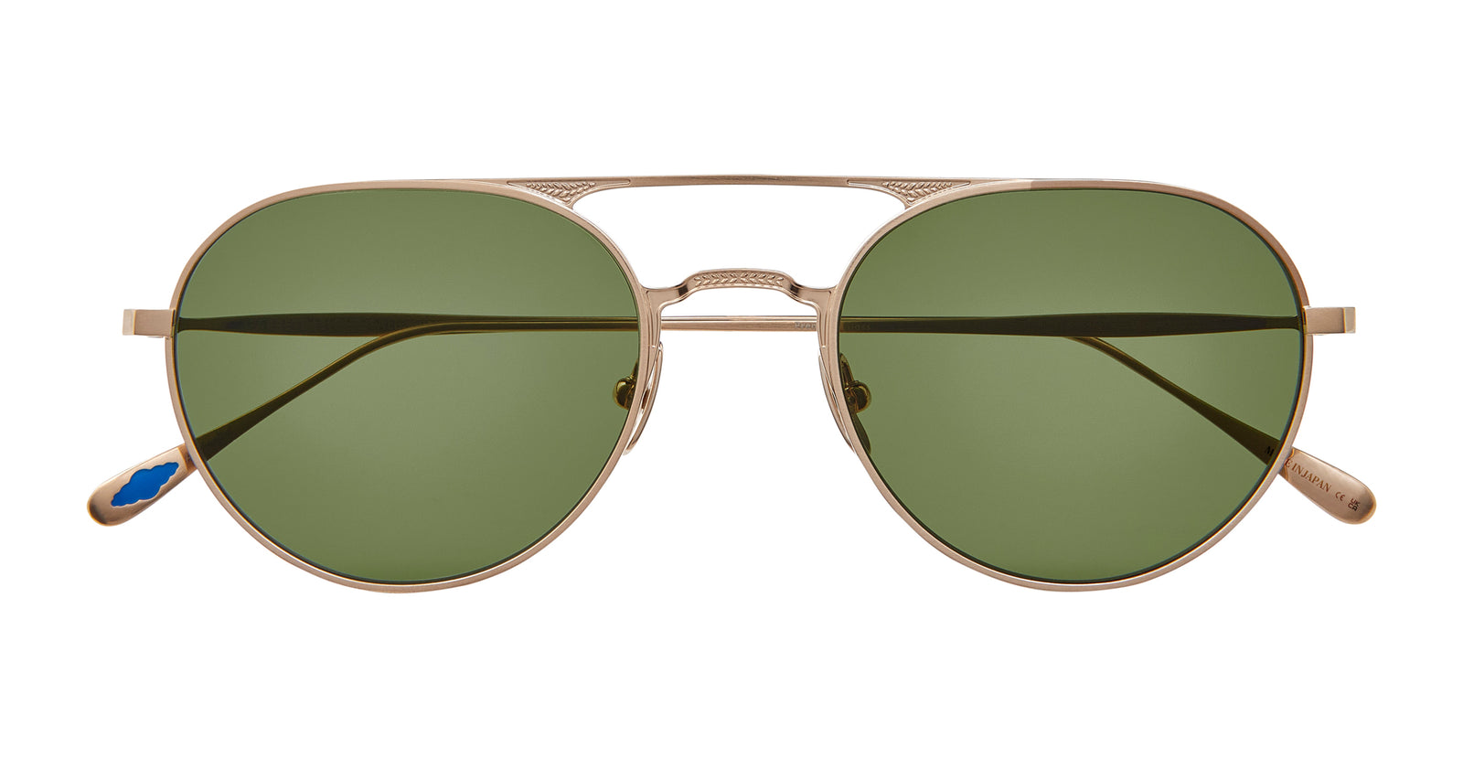 Brushed Radiant Gold/Semi-Flat Pure Green