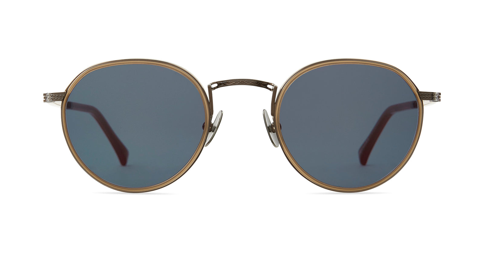 Almond-Chocolate Gold/Blue Opal