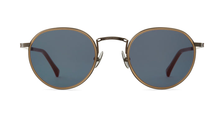 Almond-Chocolate Gold/Blue Opal