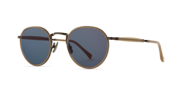 Almond-Chocolate Gold/Blue Opal