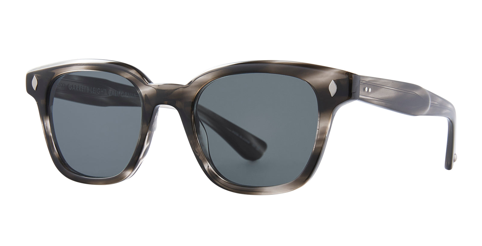 Black Sleet Tortoise/Semi-Flat Pure Blue Smoke