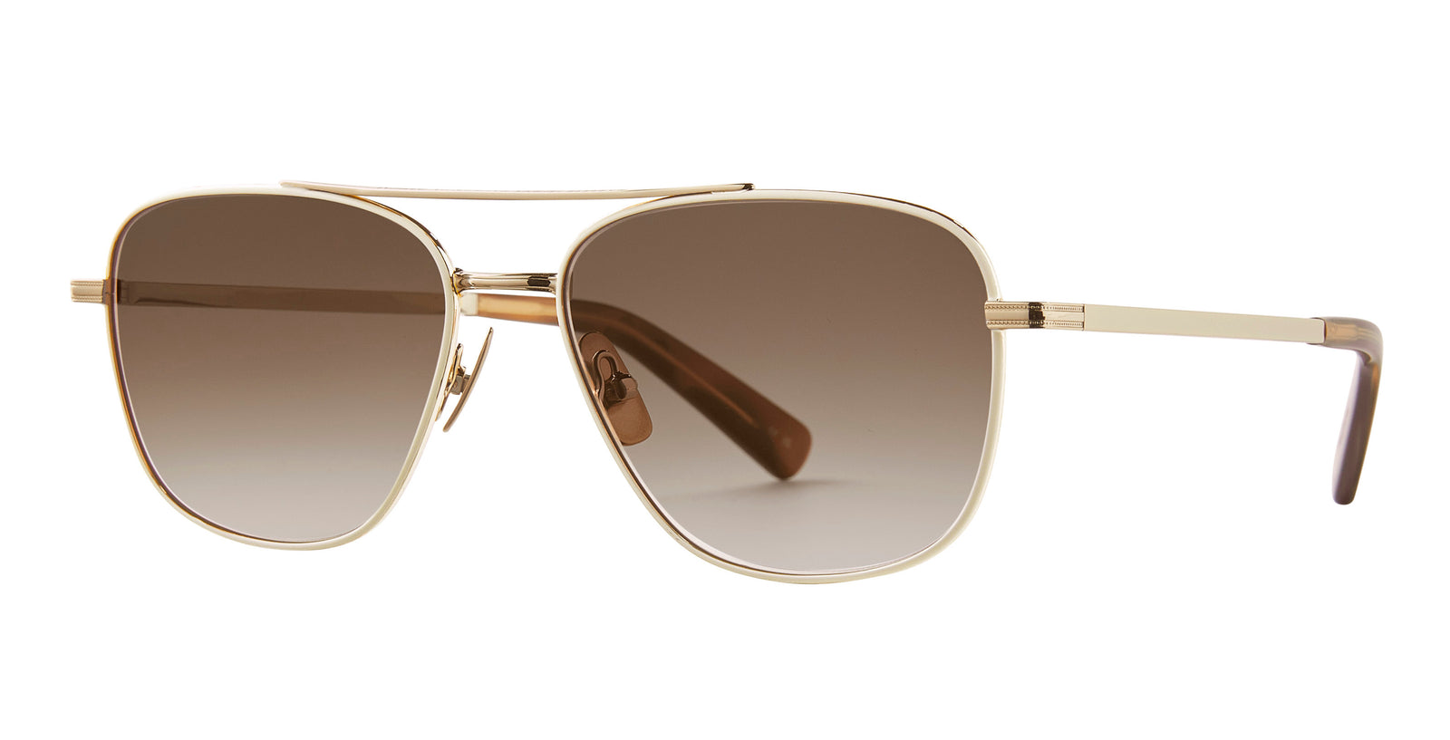 Phosphorous-Spotted Brown Shell/Semi-Flat Sepia Gradient