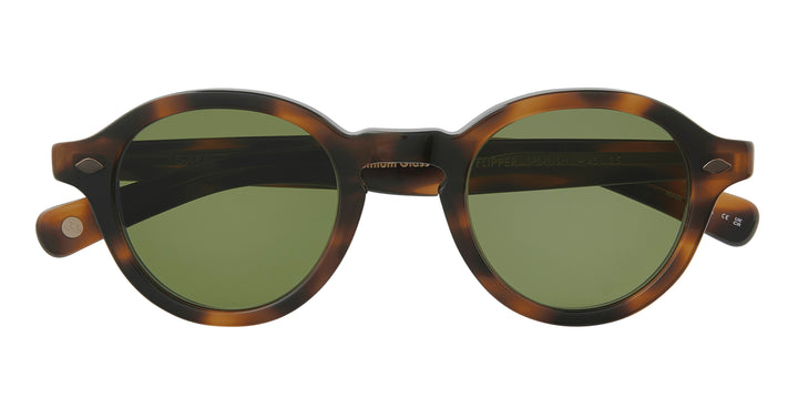 Spotted Brown Shell/Semi-Flat Pure Green