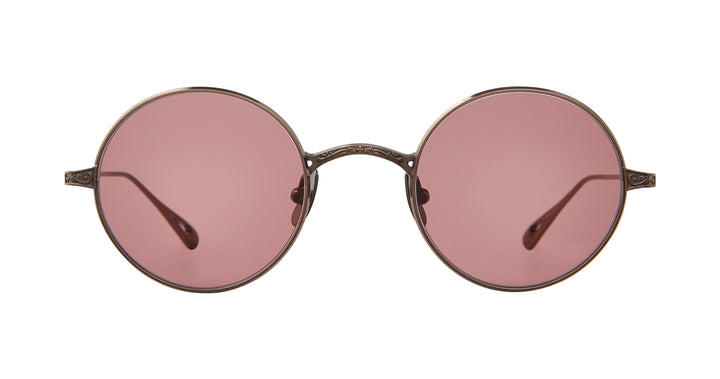 Antique Gold/Semi-Flat Garnet