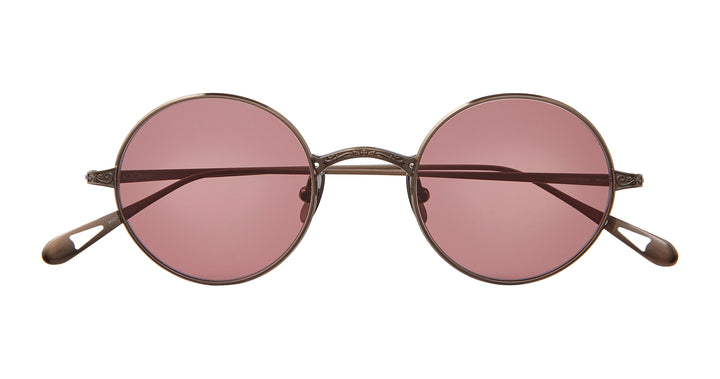 Antique Gold/Semi-Flat Garnet