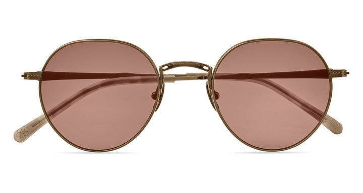 Antique Gold-Blonde Shell/Semi-Flat Tahitian Rose