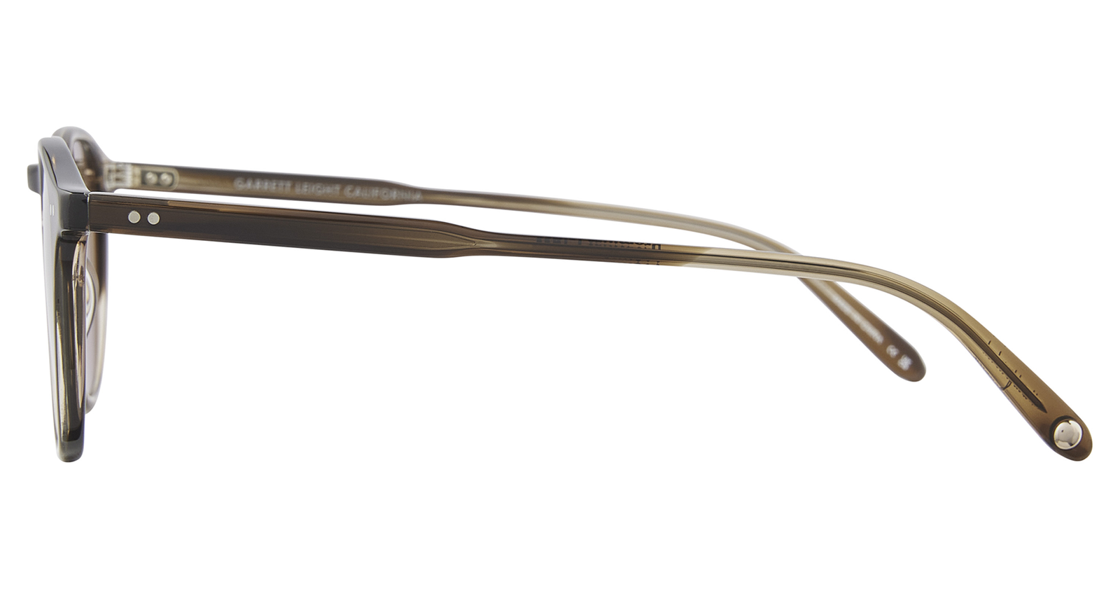 Khaki Tortoise/Semi-Flat Pure Coffee