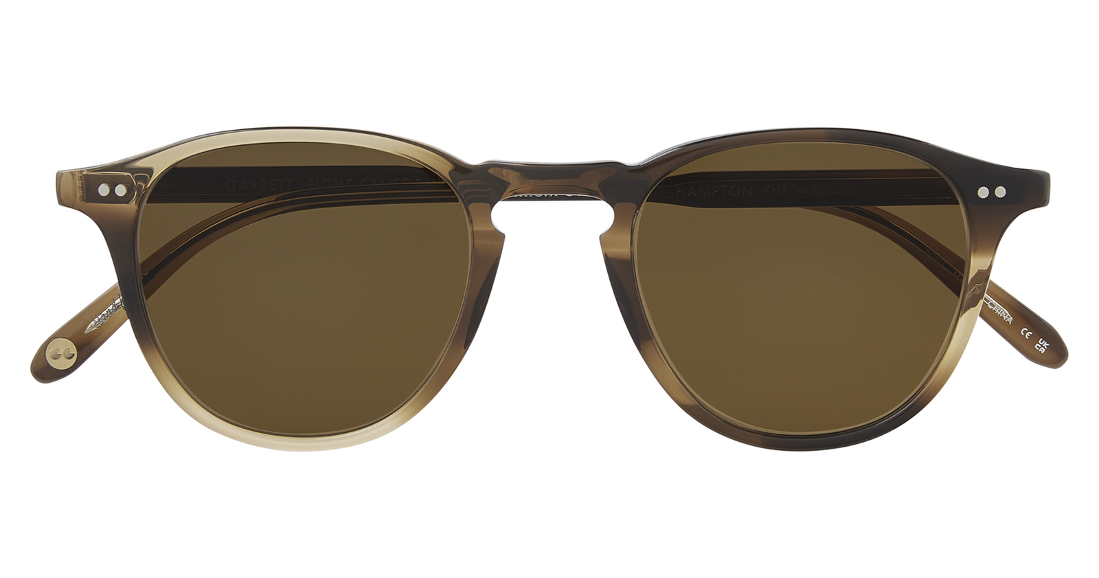 Khaki Tortoise/Semi-Flat Pure Coffee