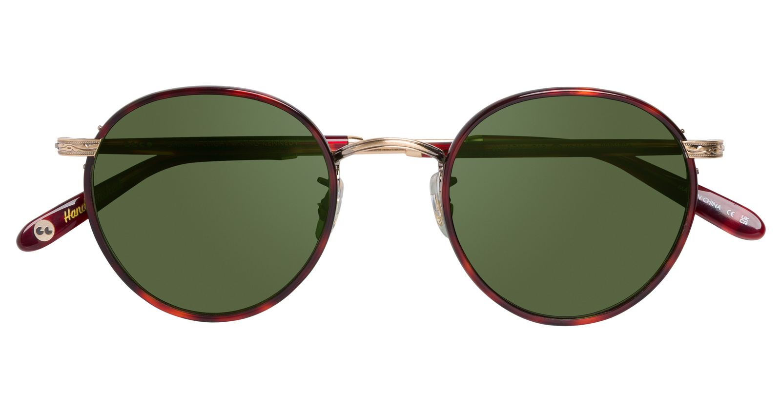 Kona Tortoise-Antique Gold/Pure Green