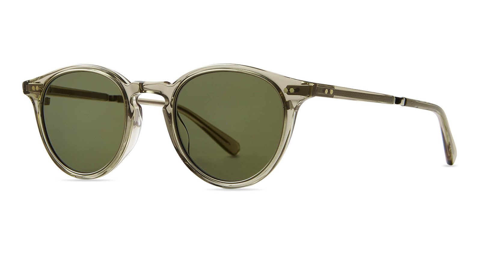 Olivine-White Gold/Green