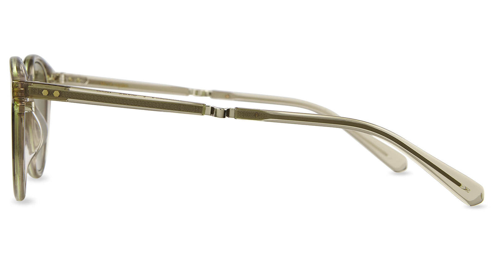 Olivine-White Gold/Green