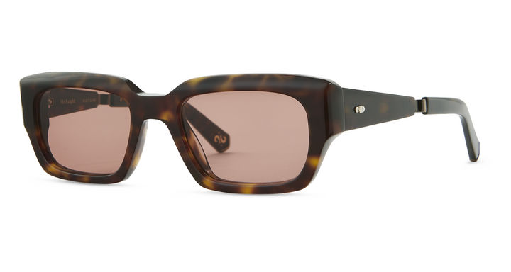 Hickory Tortoise-Antique Gold/Semi-Flat Tahitian Rose