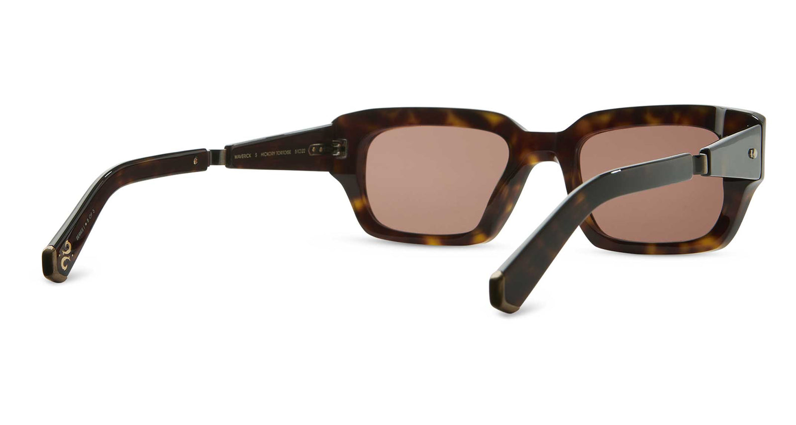 Hickory Tortoise-Antique Gold/Semi-Flat Tahitian Rose