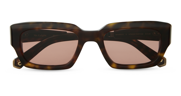 Hickory Tortoise-Antique Gold/Semi-Flat Tahitian Rose