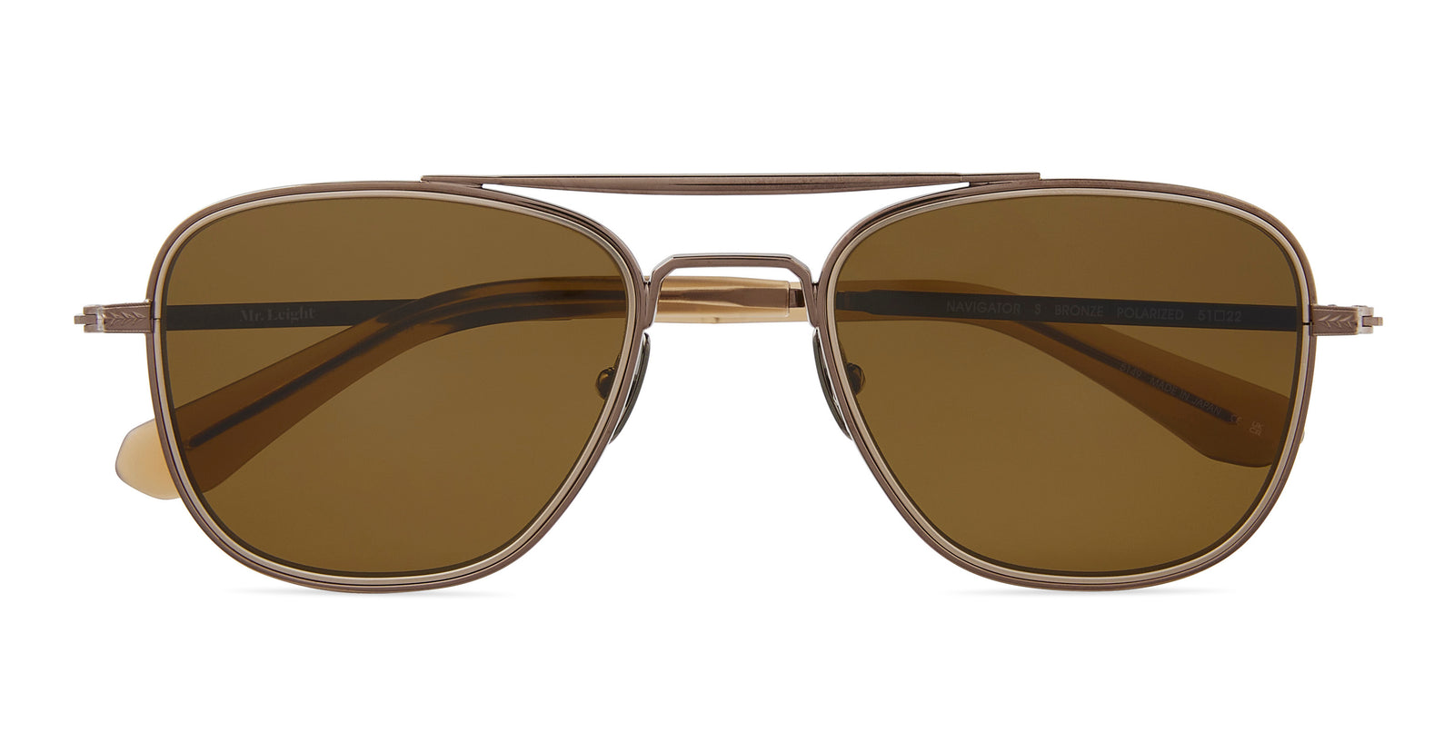 Bronze-12K White Gold-Amber/Mojave Brown Polar