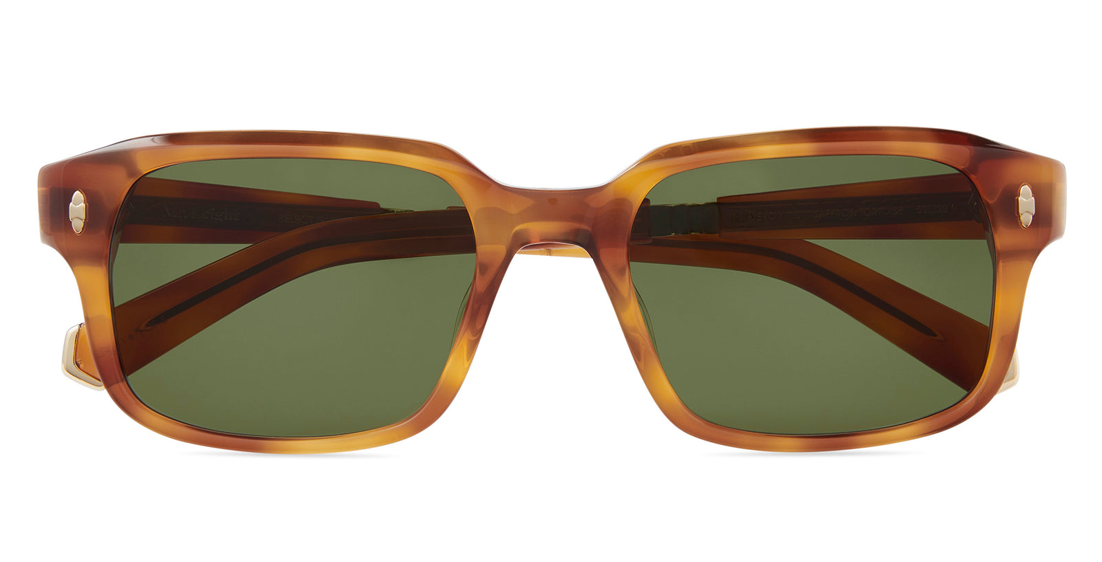 Saffron Tortoise-White Gold/Boxwood Green