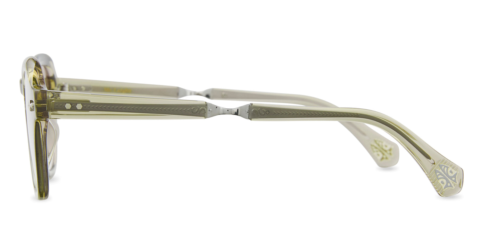 Olivine-Platinum/Semi-Flat Fern Gradient