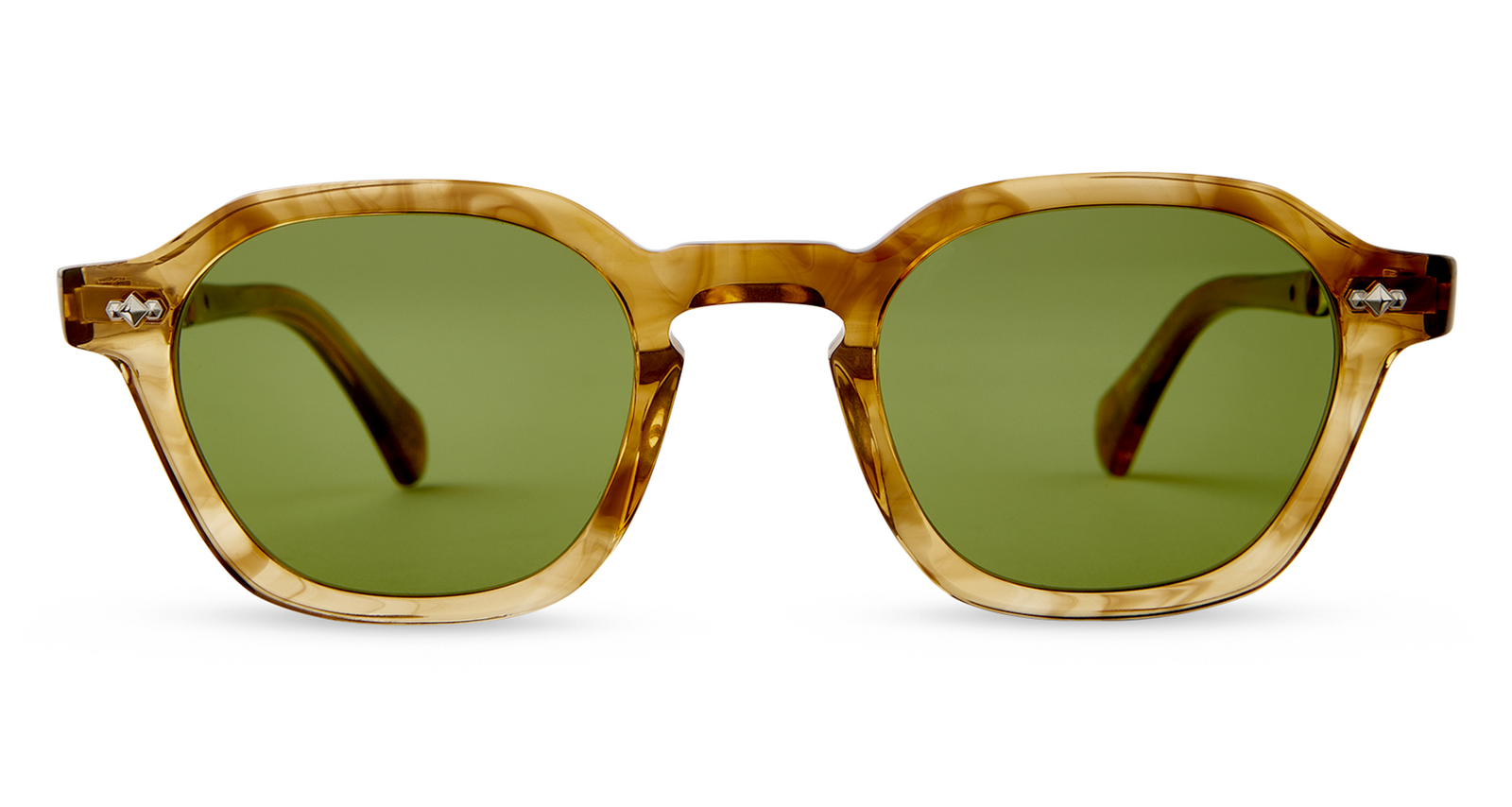 Marbled Rye-12K White Gold/Boxwood Green