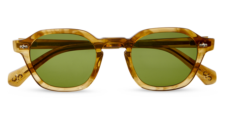 Marbled Rye-12K White Gold/Boxwood Green