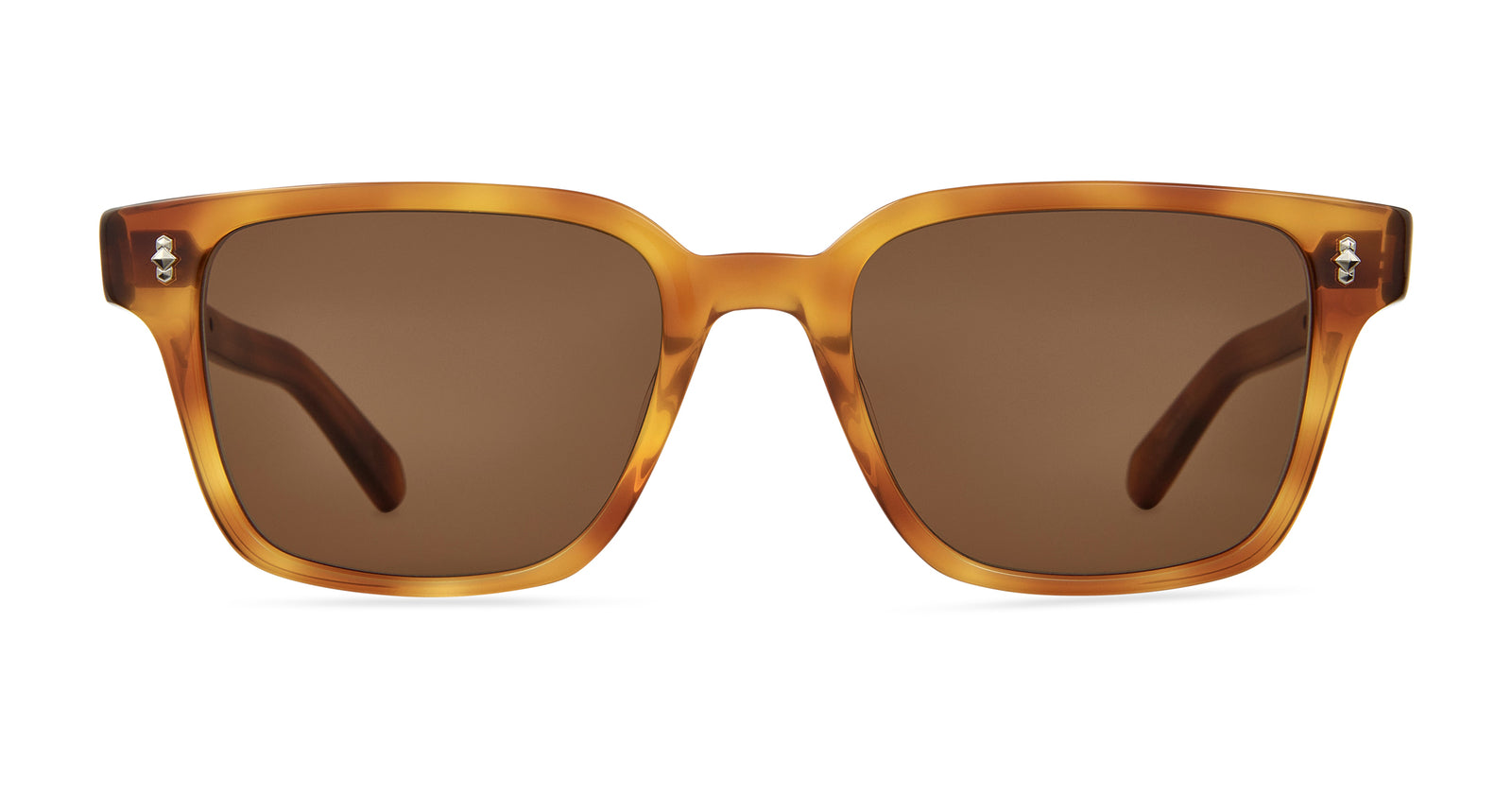 Saffron Tortoise-White Gold/Semi-Flat Molasses