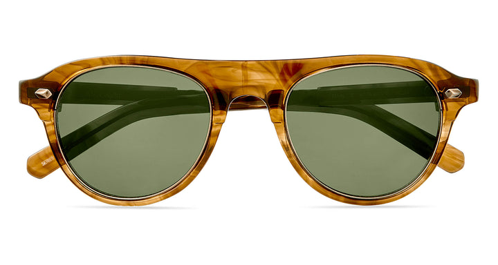 Marbled Rye-Antique Gold/Green