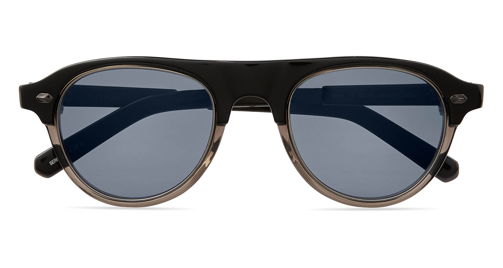 Stone Laminate-Gunmetal/Blue Opal