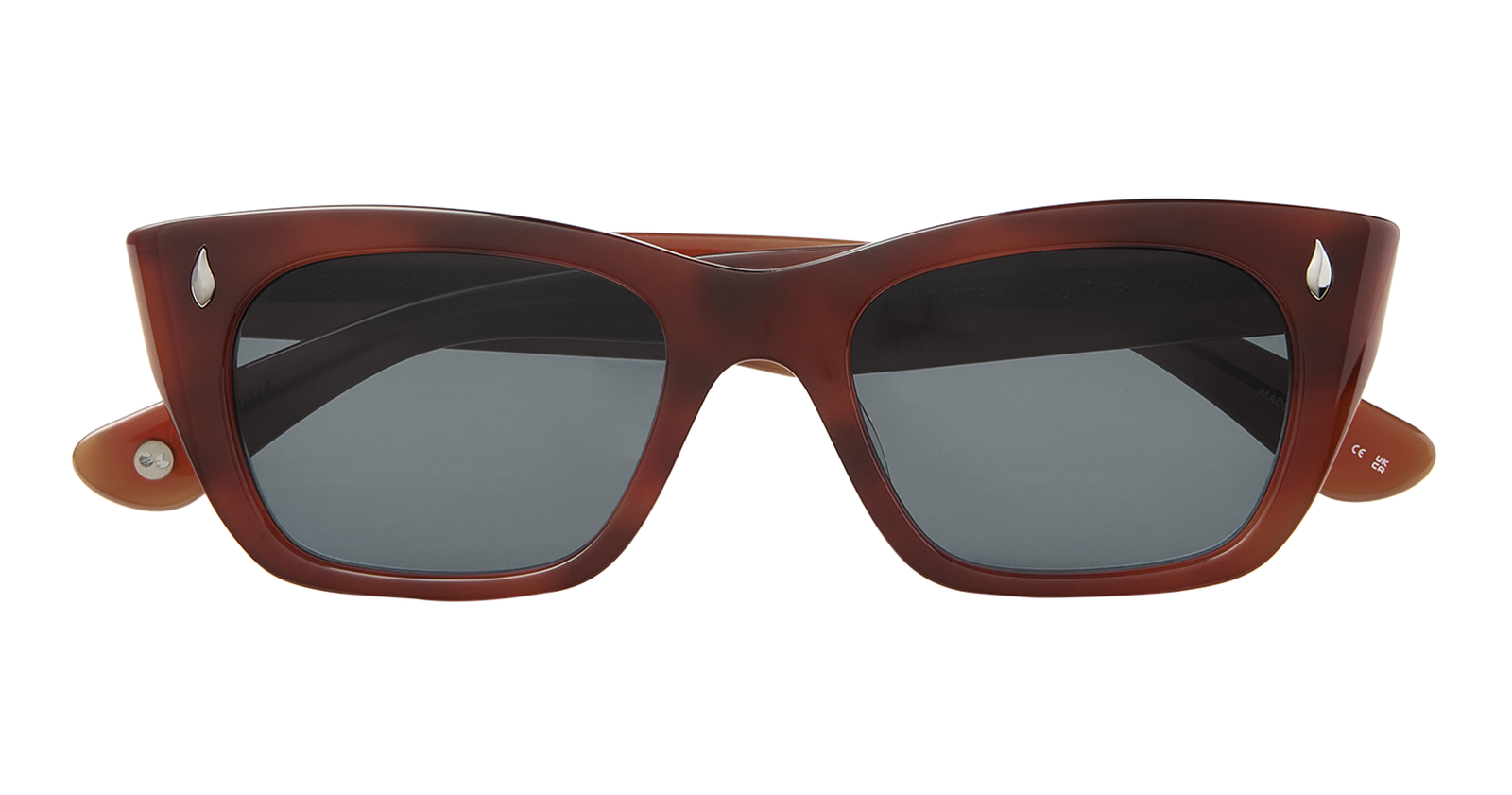 Vintage Burnt Tortoise/Blue Smoke