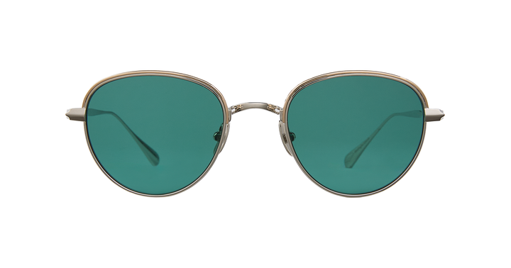 Brilliant Silver/Semi-Flat Pure Turquoise