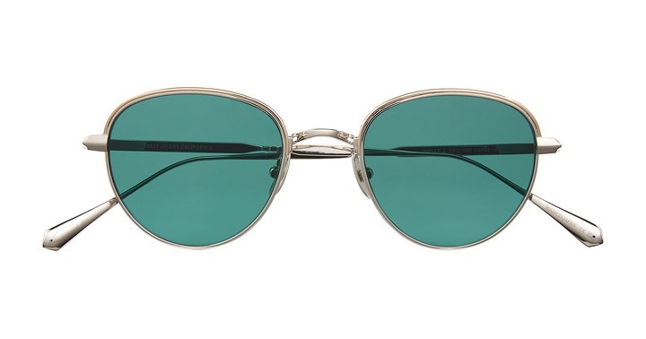 Brilliant Silver/Semi-Flat Pure Turquoise