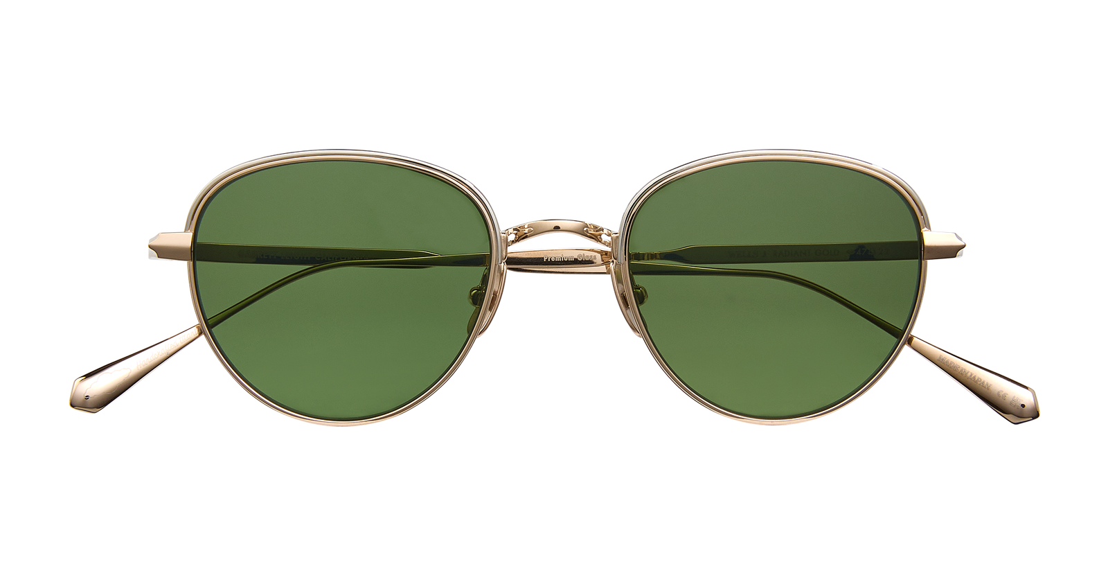 Radiant Gold/Semi-Flat Pure Green