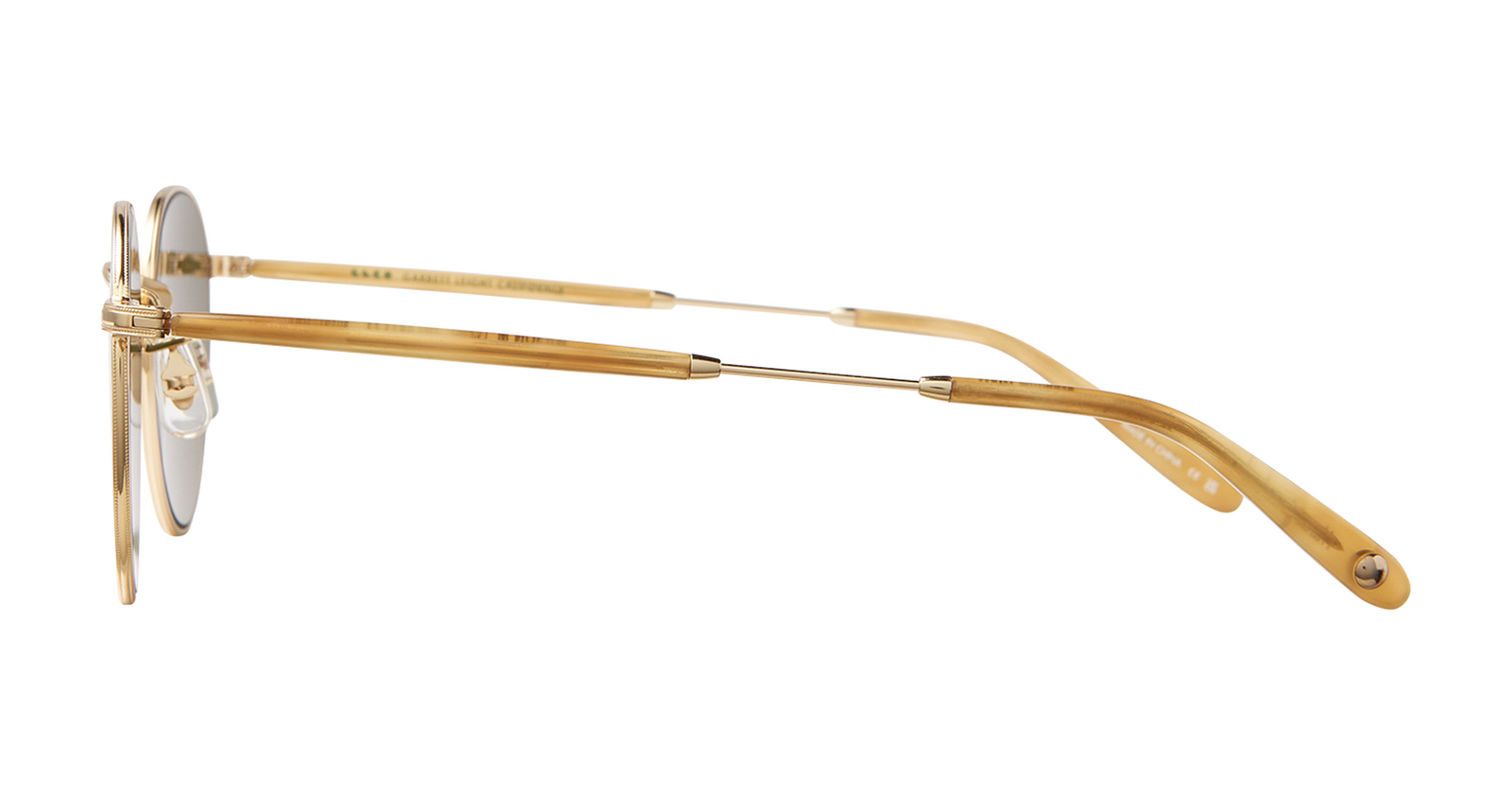 Gold-Ember Tortoise/Semi-Flat Pure Green