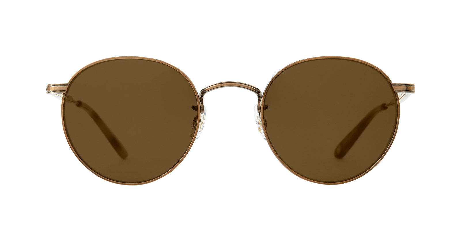 Ember Tortoise-Antique Gold/Semi-Flat Pure Coffee