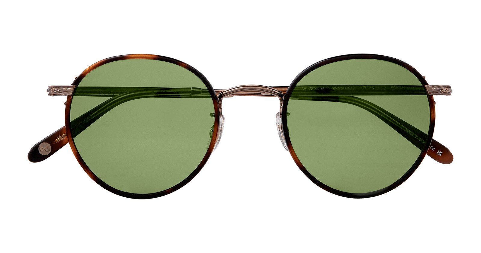 Spotted Brown Shell-Copper/Semi-Flat Pure Green