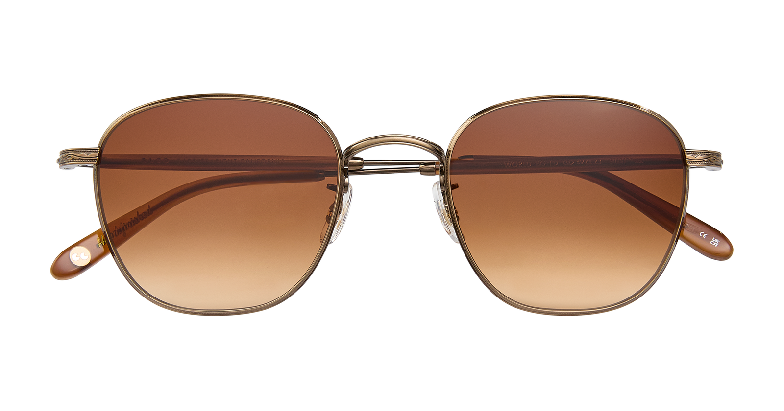 Brushed Gold-True Demi/Semi-Flat Brunette Gradient