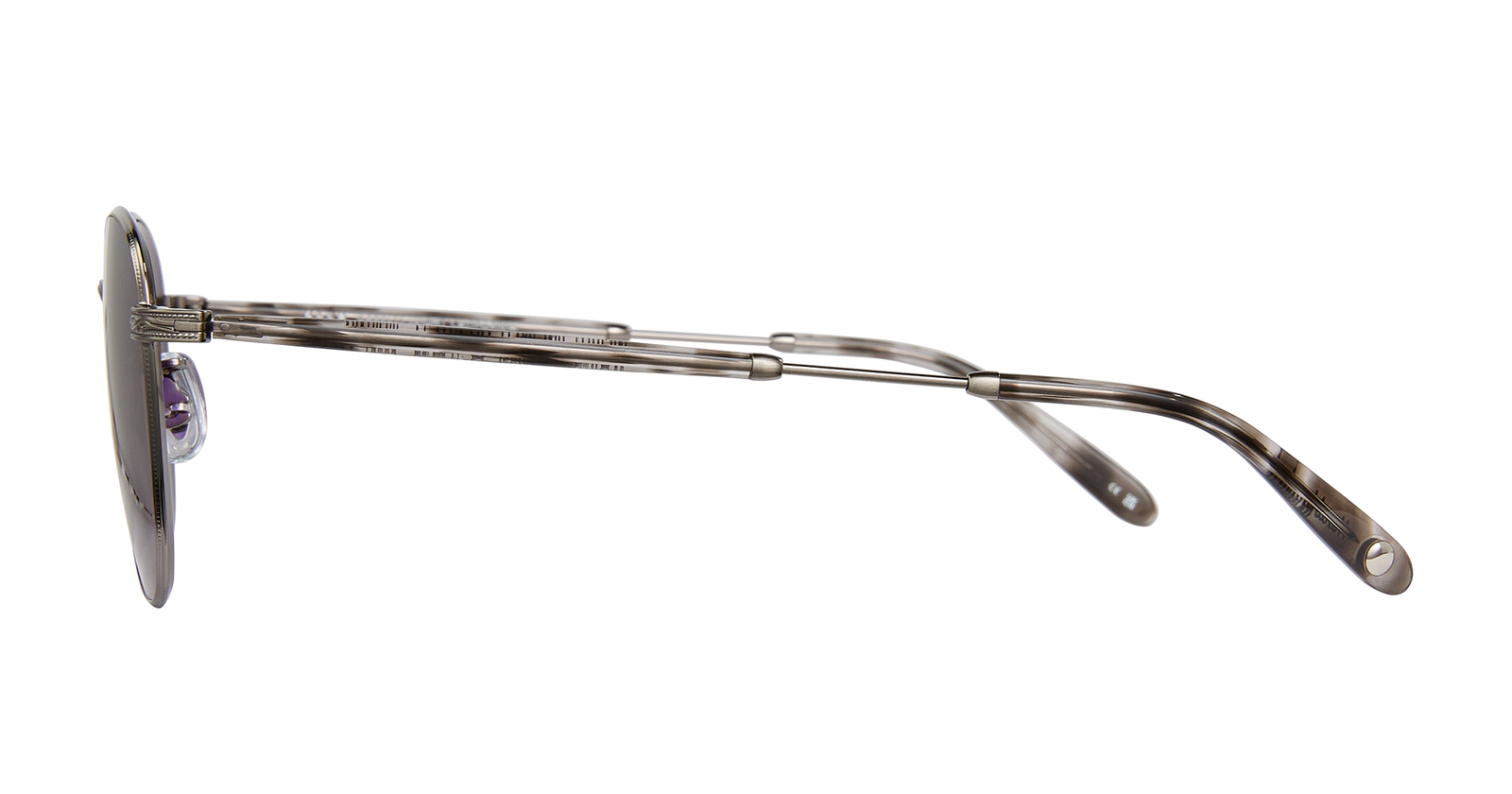 Pewter-Black Sleet Tortoise/Semi-Flat Waning Moon Gradient