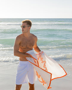 GLCO x Frescobol Carioca beach towel