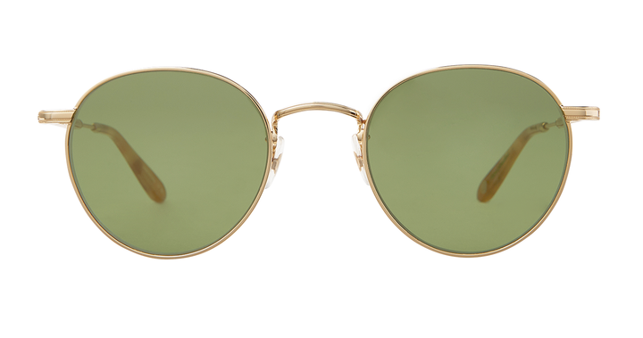 Gold-Ember Tortoise/Semi-Flat Pure Green