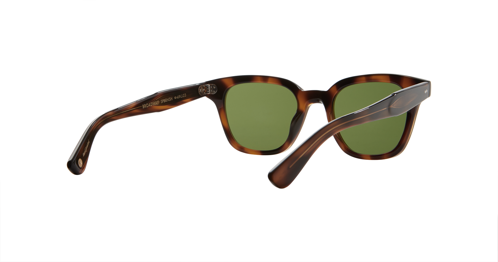Spotted Brown Shell/Semi-Flat Pure Green